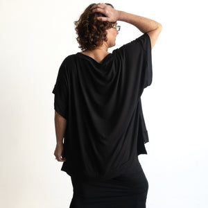 Bamboo Boxy Top by KOBOMO