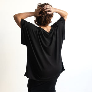 Bamboo Boxy Top by KOBOMO