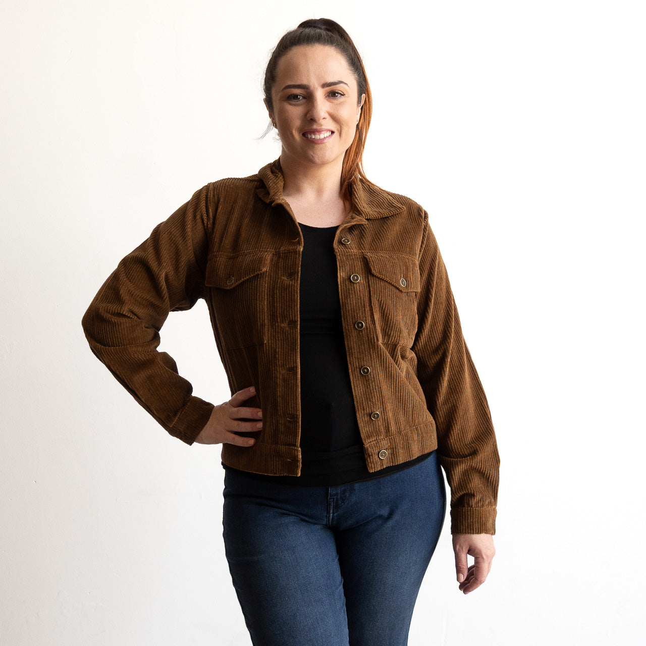 Classic Corduroy Jacket by Orientique - 23149 – KOBOMO