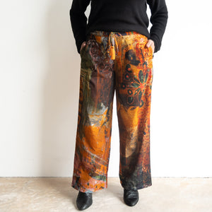 Cotton Corduroy Wide Leg Pant by Orientique Australia - Taj - 76061