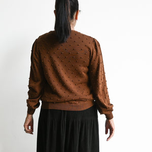 Fine Bobble Knit Sweater by Orientique Australia - 1255