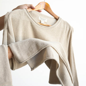 Organic Cotton Knit Jumper by Orientique Australia - 1300