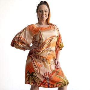 Puff Sleeve Dress by Escape - Martina - 30122