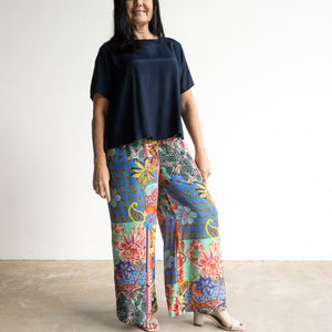 Resort Lounge Pant by Escape - Maeli Orange - 76053
