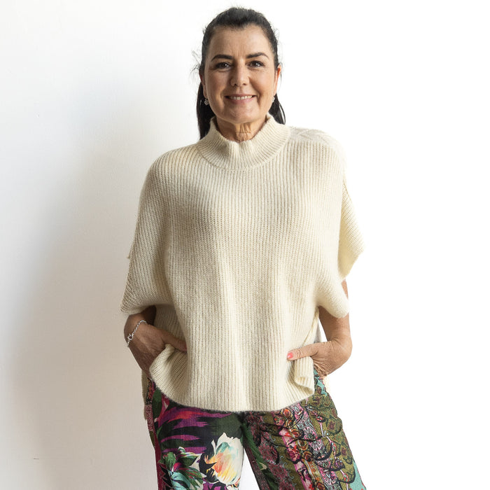 Woollen Boxy Knit Jumper by Escape - 1286