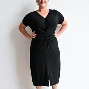 Twist Dress in Bamboo - XLarge2022 KOBOMO