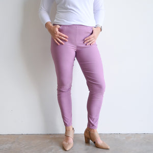 Long Capri Pants - Double Stretch - CardamomPink1820 KOBOMO