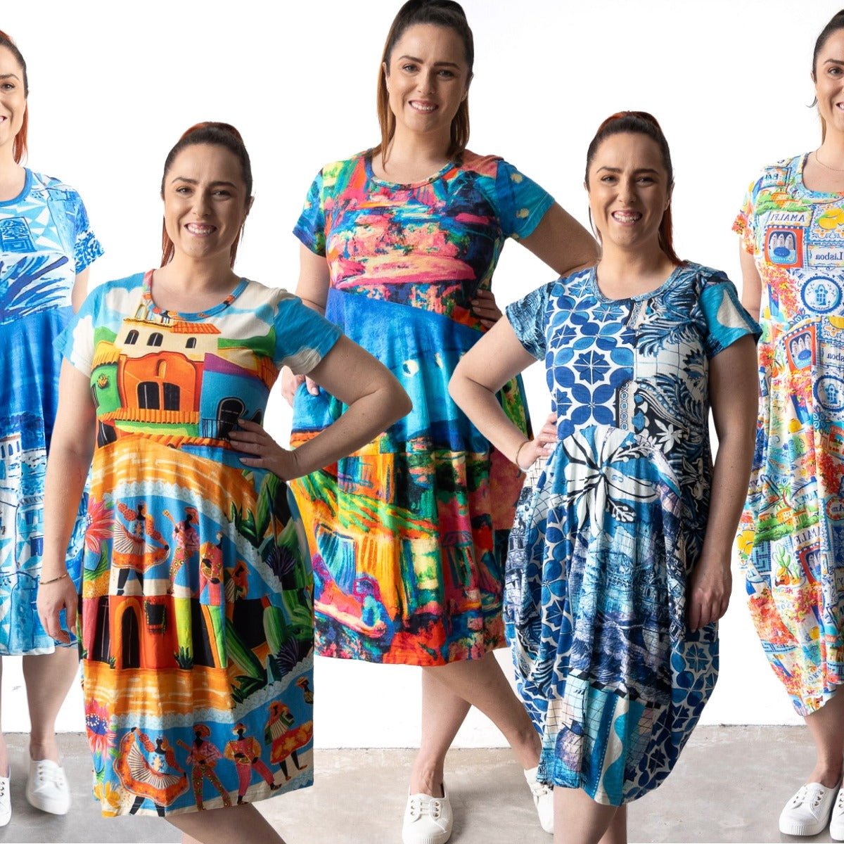 Organic Cotton Knit Dresses