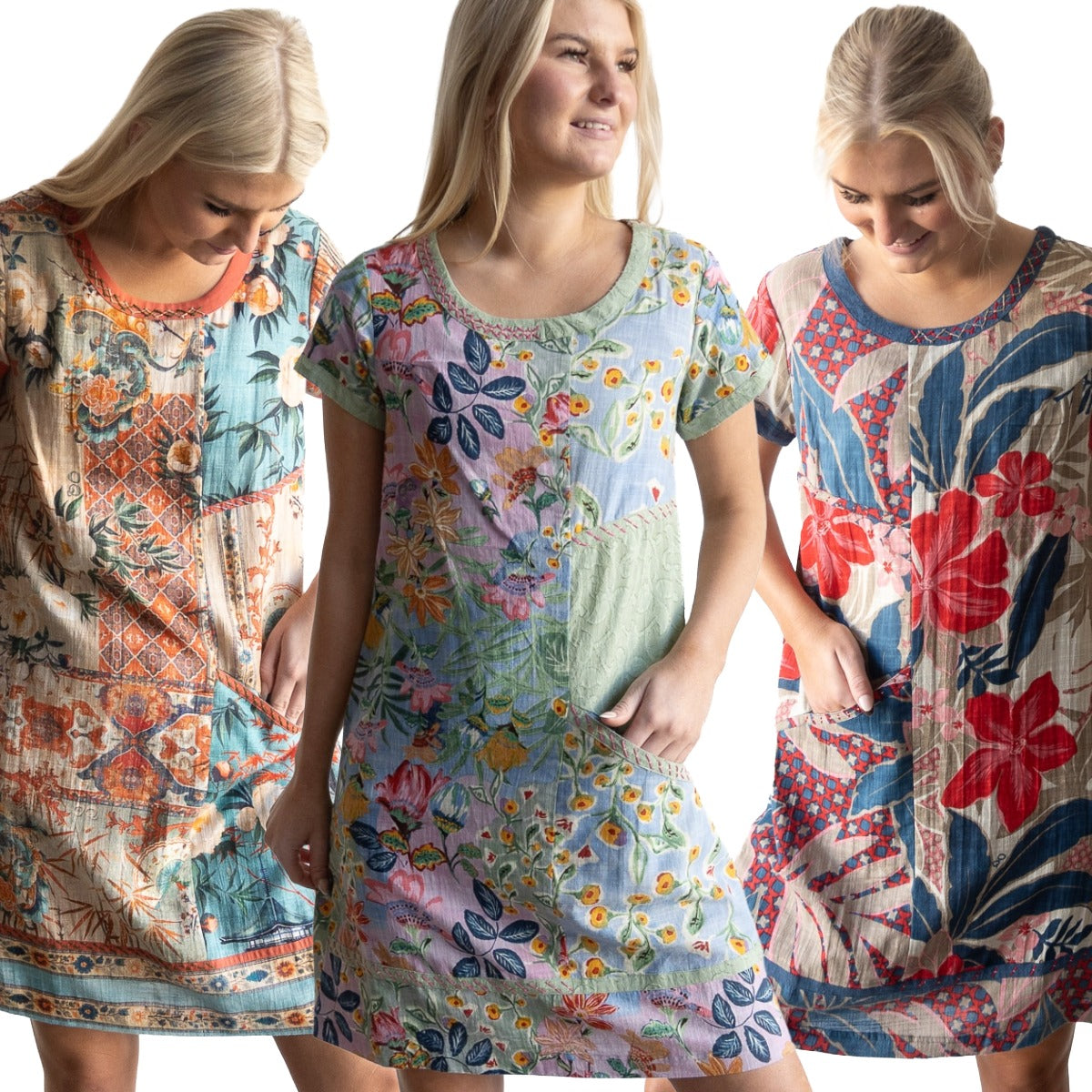 Orientique Shift Dress