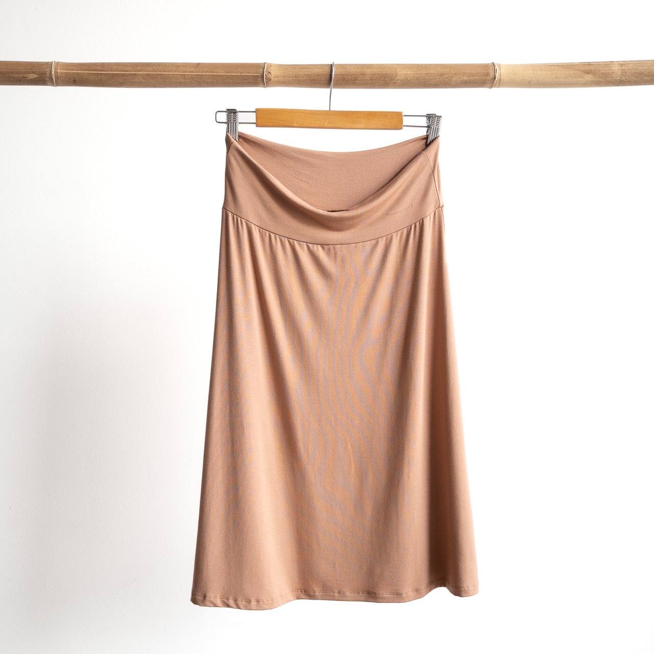 Bamboo A-Line Skirt by KOBOMO