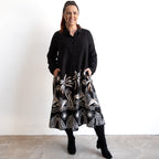 A-line Shirt Dress by Orientique Australia - Indus - 40245