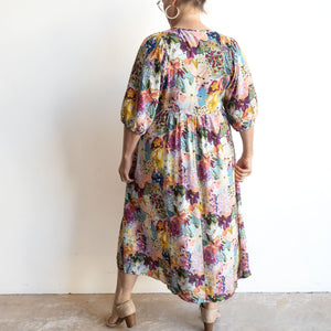 All Seasons Midi Dress - Artwork Floral