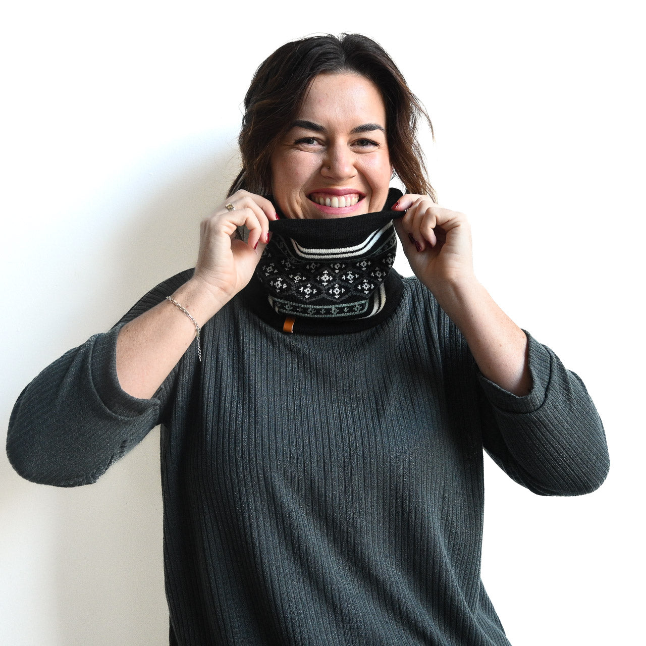 Alpine Knit + Minky Neck Warmer Snood by XTM Australia