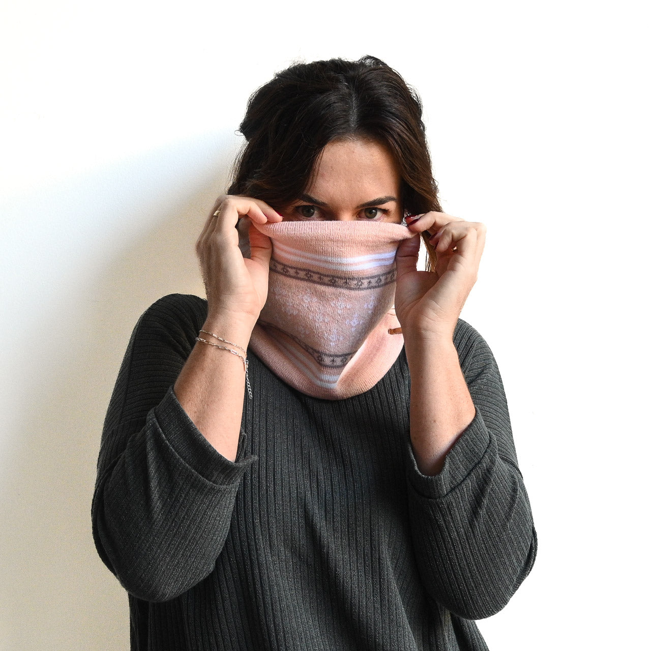 Alpine Knit + Minky Neck Warmer Snood by XTM Australia