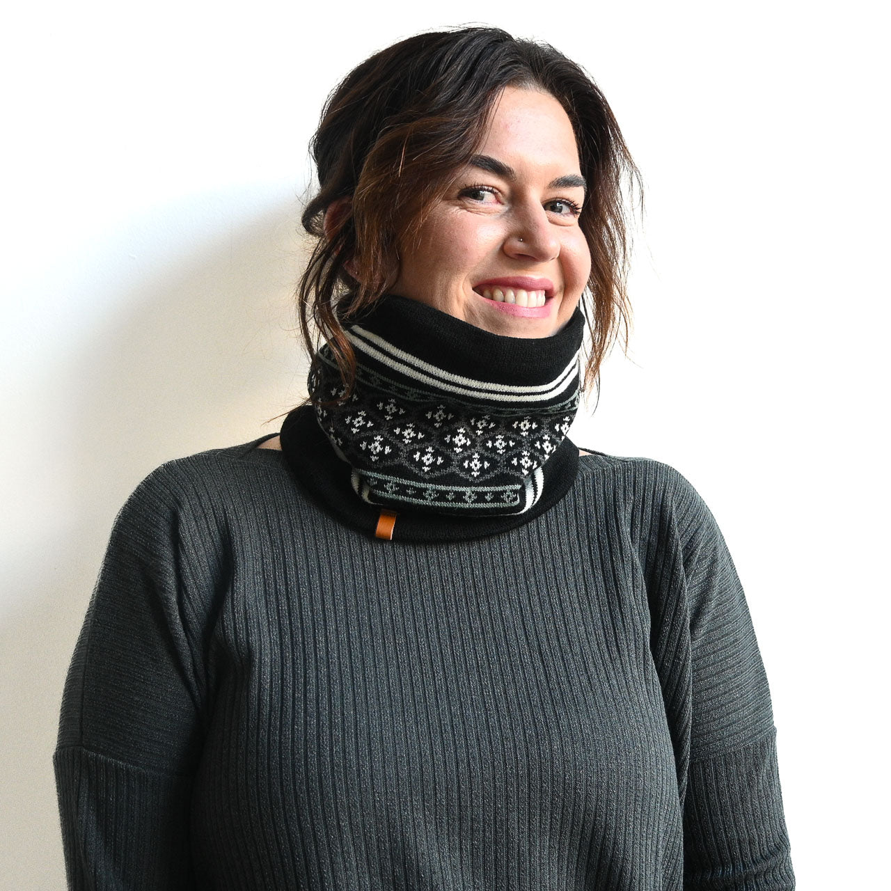 Alpine Knit + Minky Neck Warmer Snood by XTM Australia