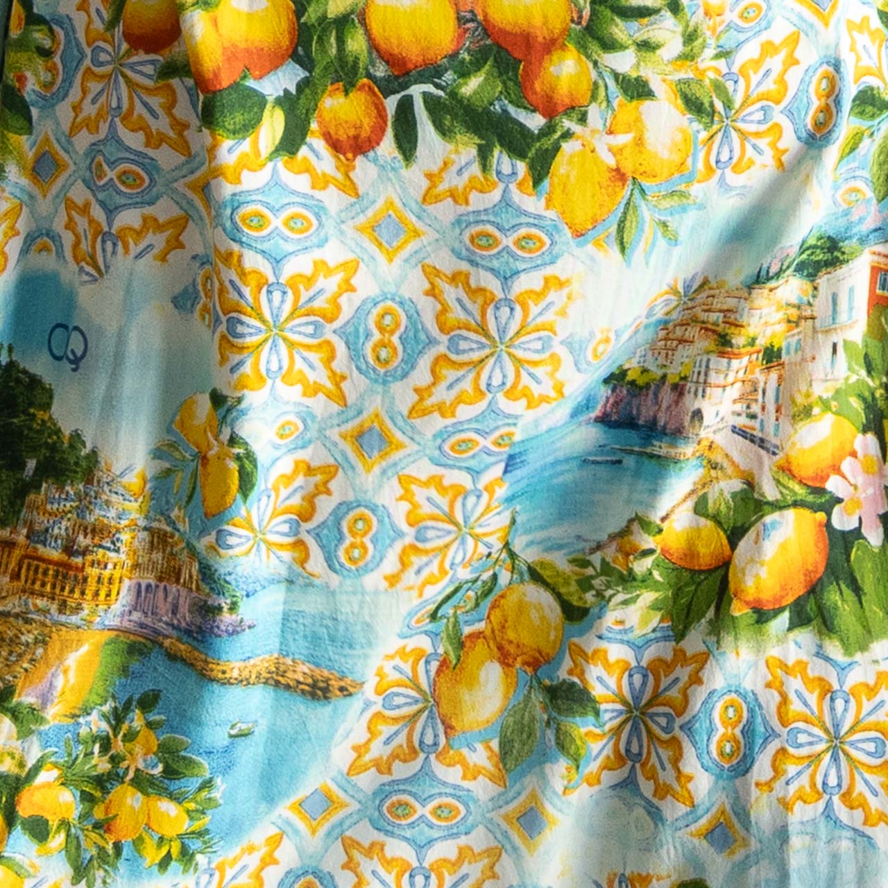 Destiny Tiered Midi Dress by Orientique Australia - Amalfi - 30184