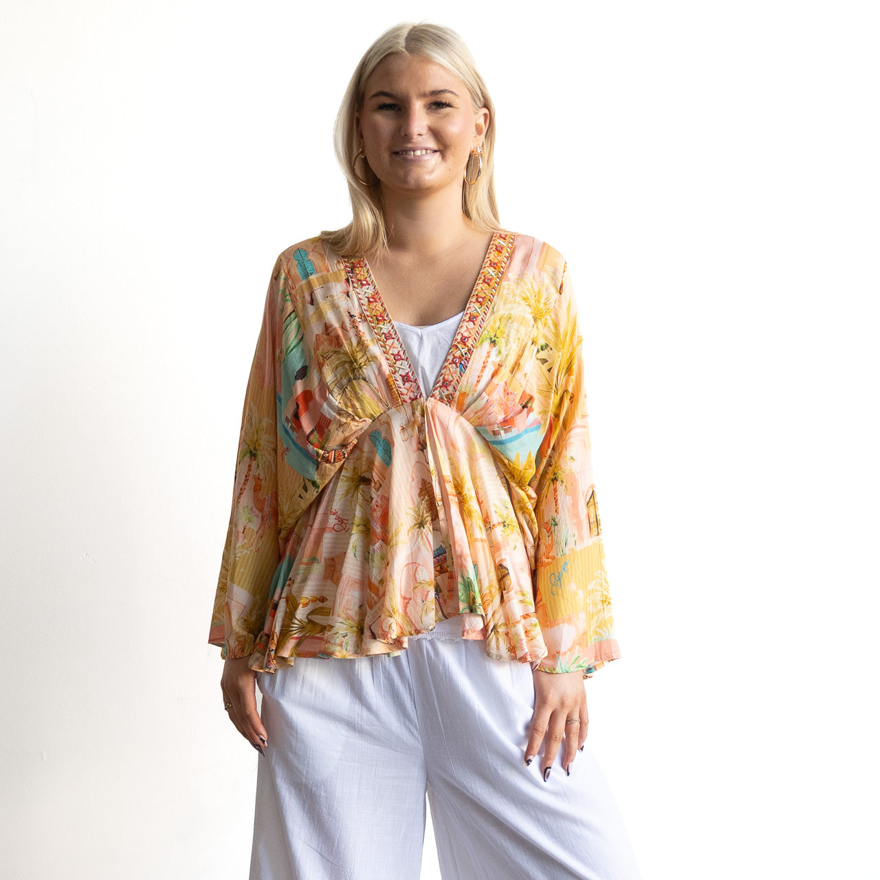 Angel Sleeve Cover-up - Sabina - 92195