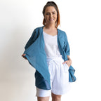 Any-Which-Way Cotton Cardigan Top