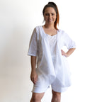 Any-Which-Way Cotton Cardigan Top