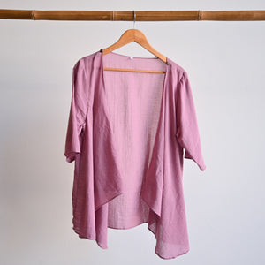 Any-Which-Way Cotton Cardigan Top