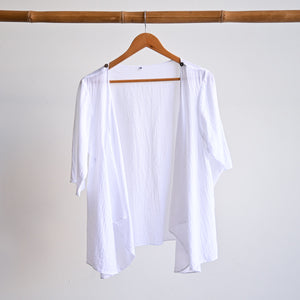 Any-Which-Way Cotton Cardigan Top