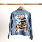 Applique Denim Jacket - Nanjing - 62838