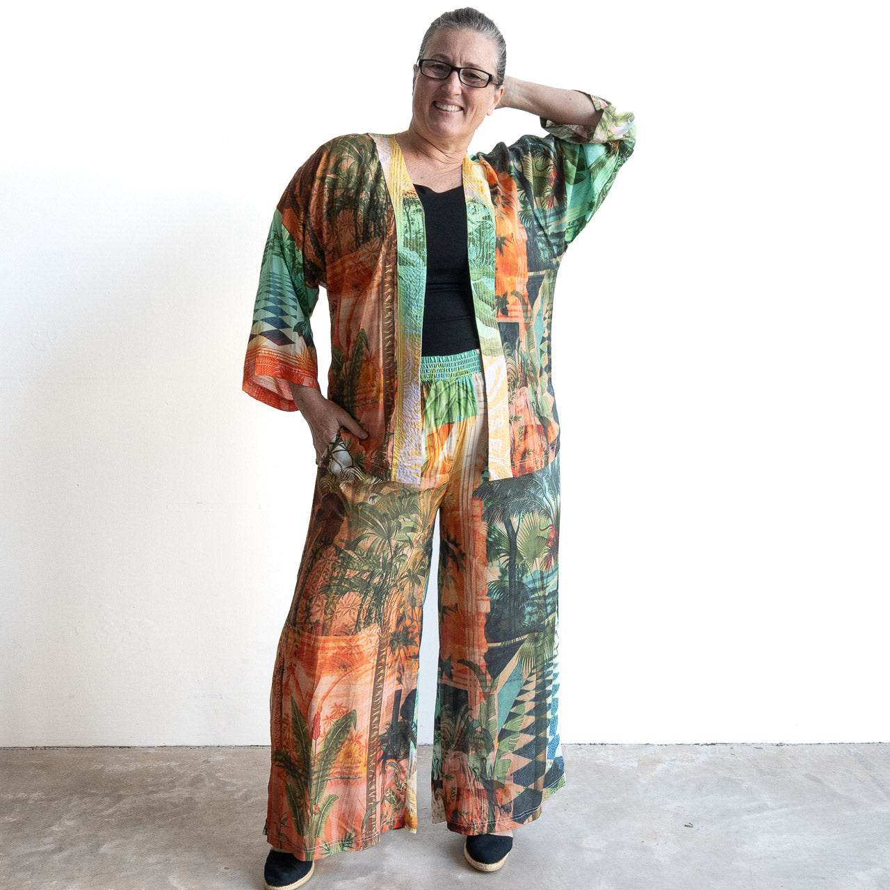 Artisan Kimono by Orientique Australia - Vintage Tropical - 72566