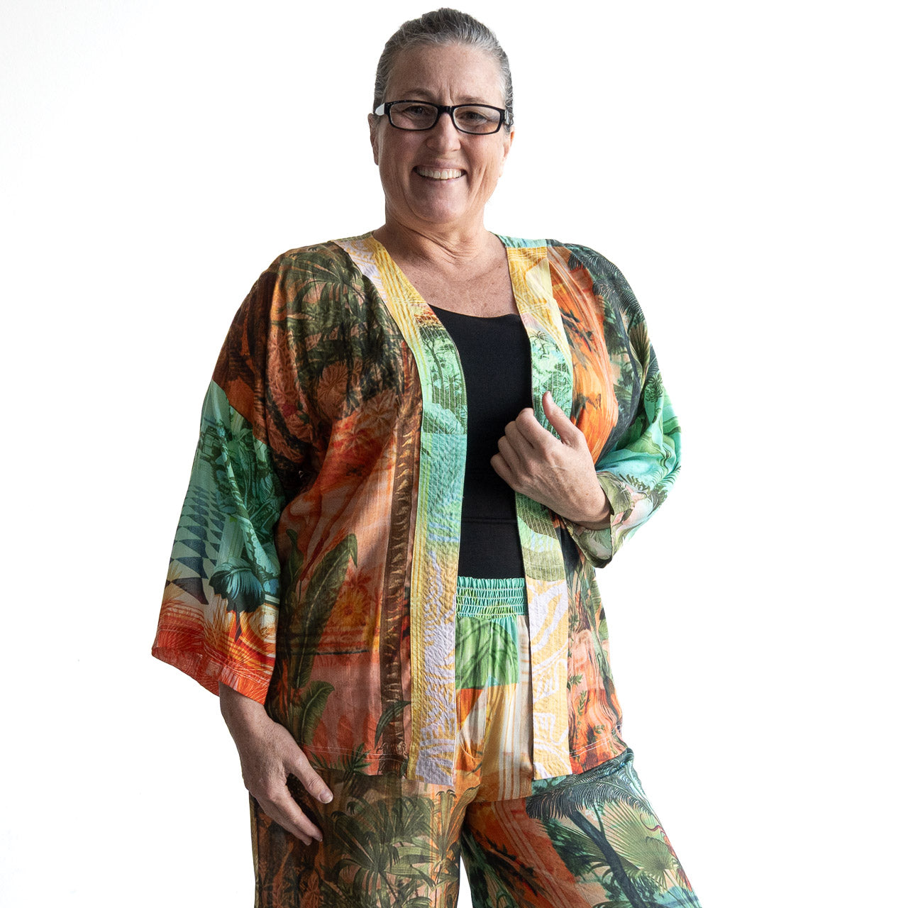 Artisan Kimono by Orientique Australia - Vintage Tropical - 72566