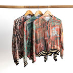 Atelier Crepe Bomber Jacket - Flamengo - 82005