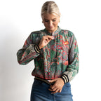 Atelier Crepe Bomber Jacket - Flamengo - 82005