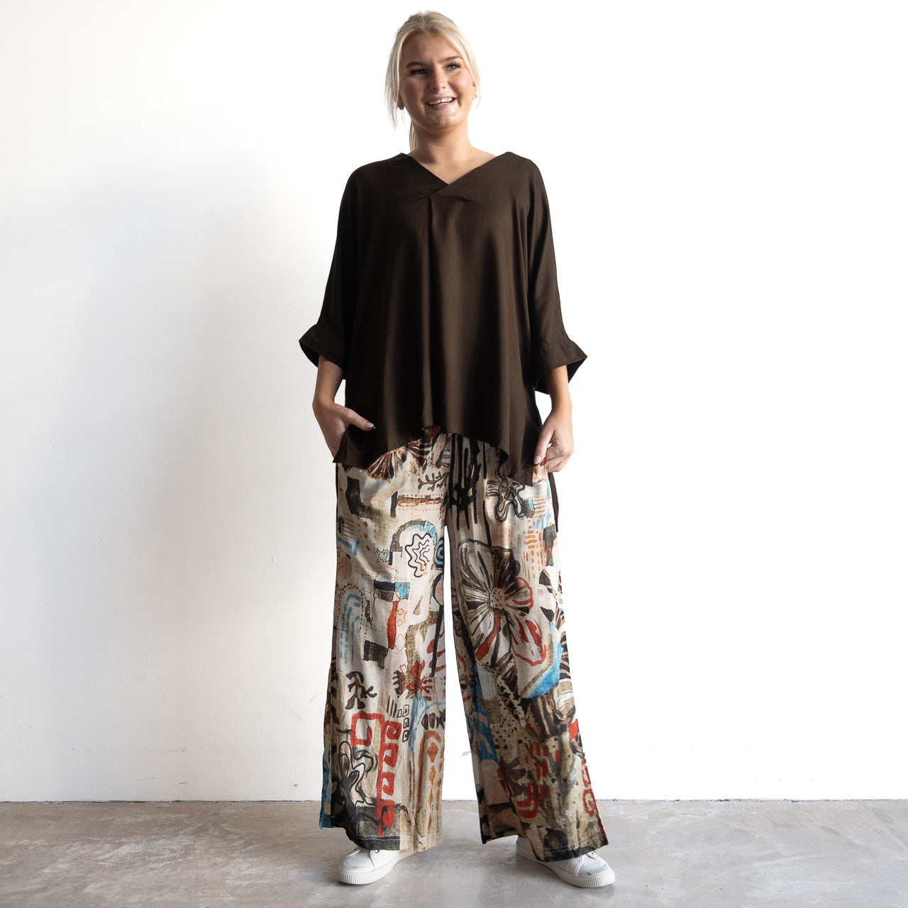 Atelier Lounge Pants - Abstract Art - 76074A