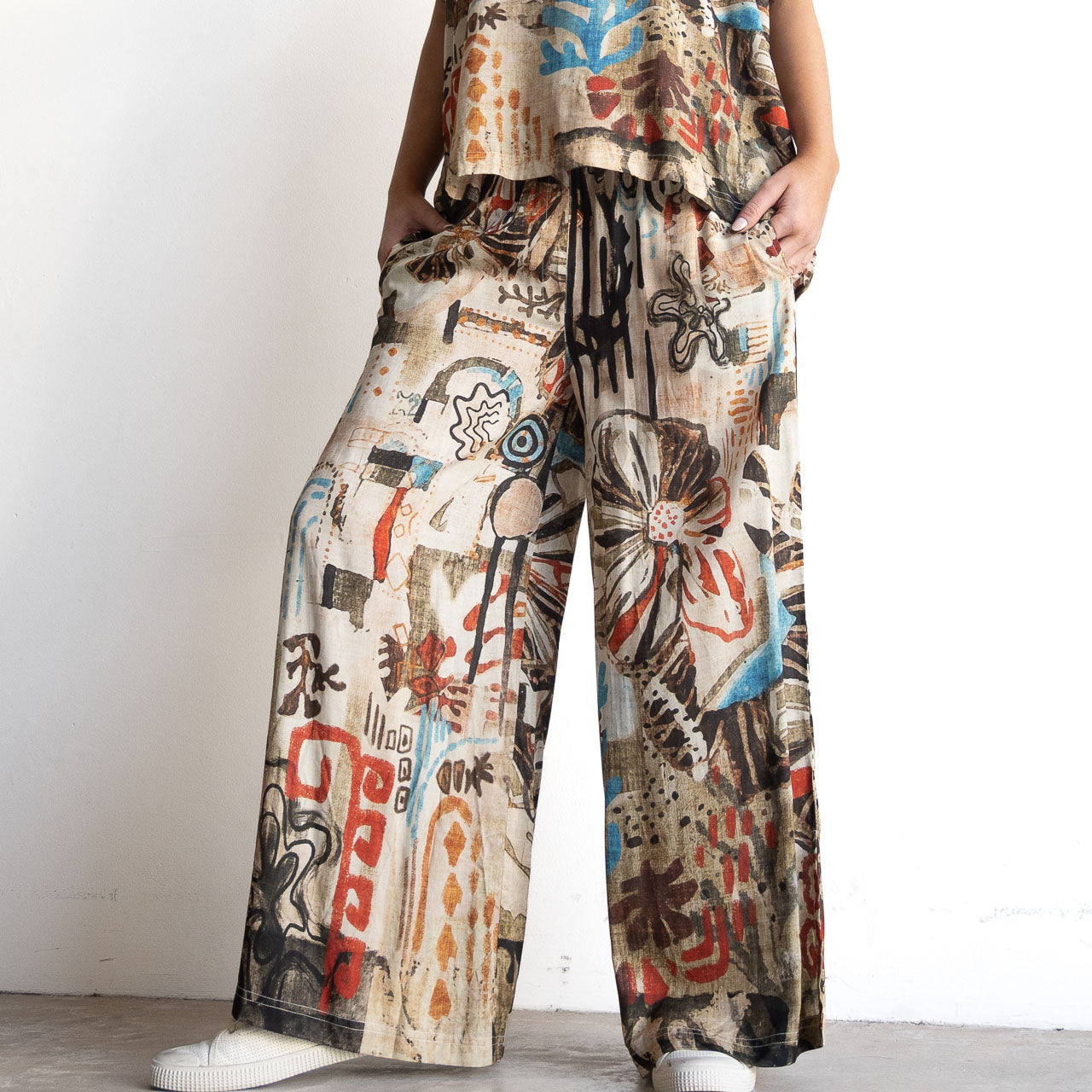 Atelier Lounge Pants - Abstract Art - 76074A