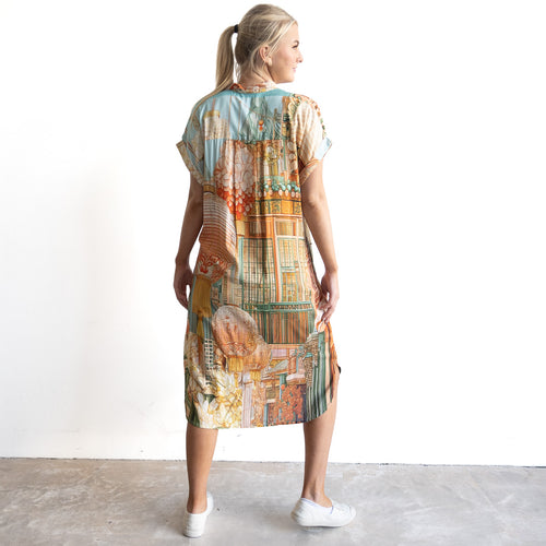 Atelier Resort Shirt Dress - Oriental Dreams - 71021O