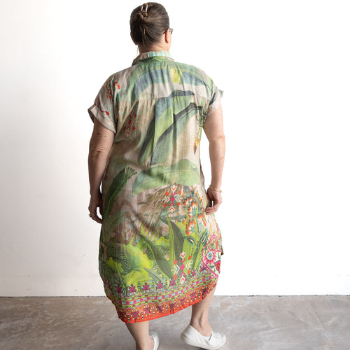 Atelier Resort Shirt Dress - Flamengo - 71021F
