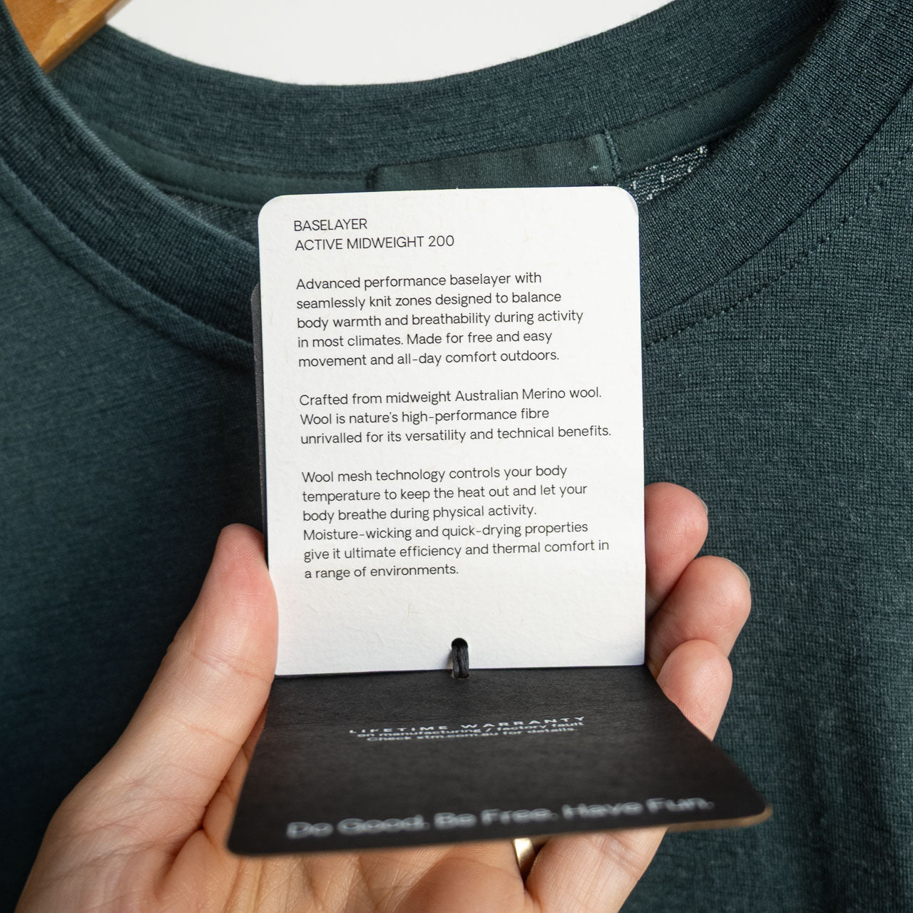 Australian Merino Activewear Top