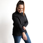 Australian Merino Aero Grid Fleece 1/4 Zip Top