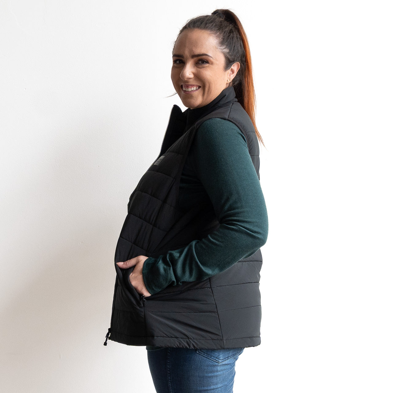 Australian Merino Puffer Vest