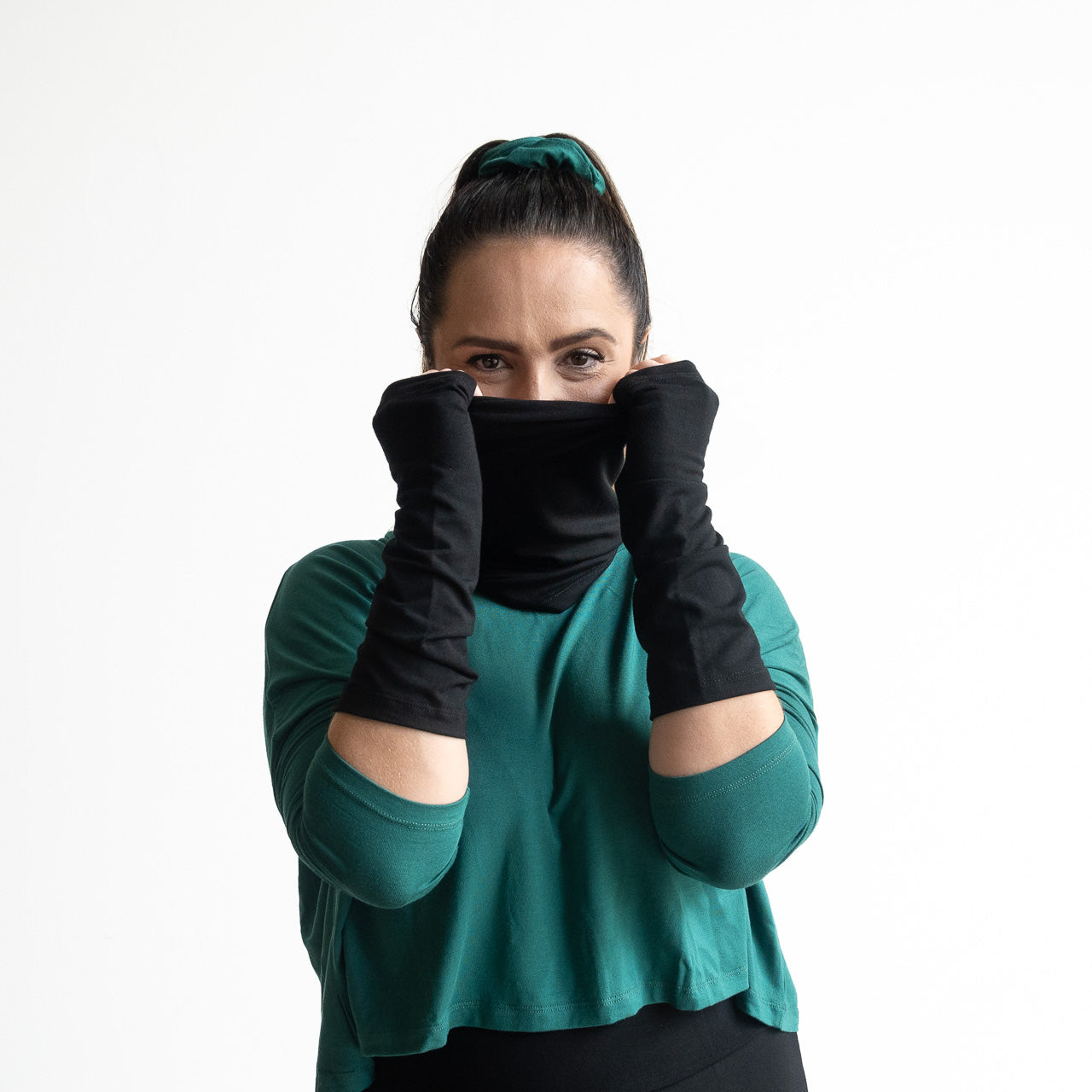 Bamboo Neck Tube Scarf by KOBOMO