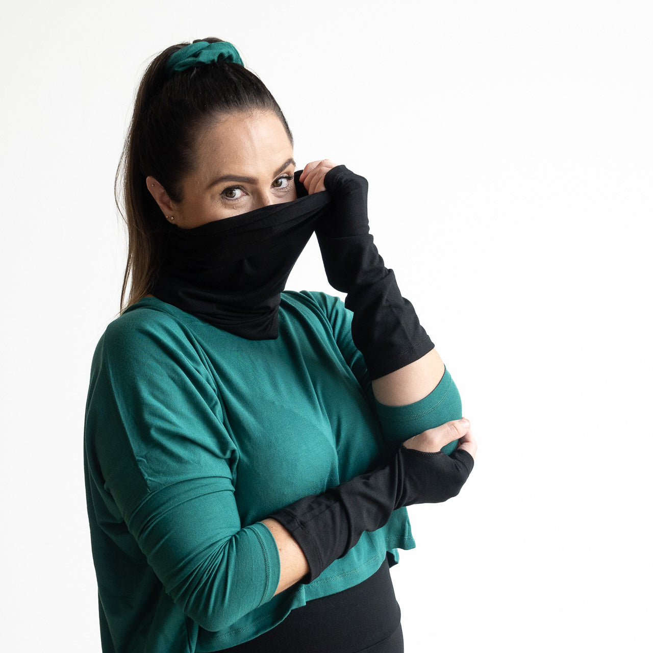 Bamboo Neck Tube Scarf by KOBOMO