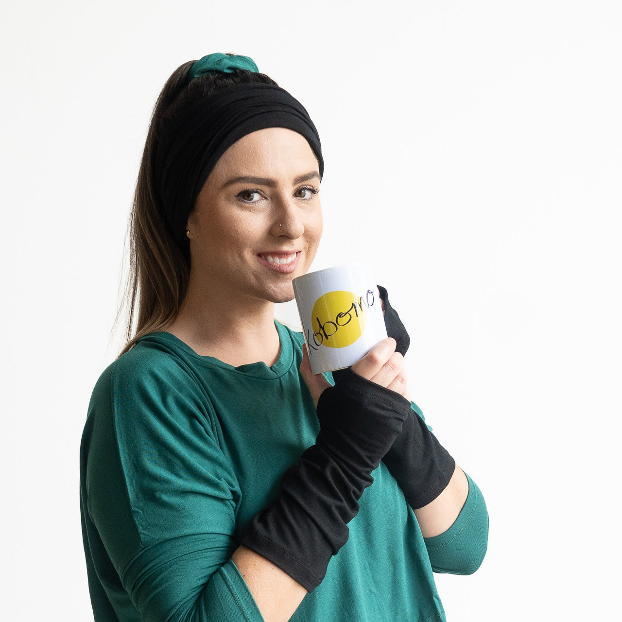 Bamboo Neck Tube Scarf by KOBOMO