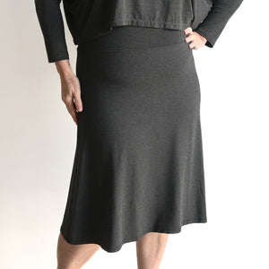 Bamboo A-Line Skirt by KOBOMO
