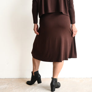 Bamboo A-Line Skirt by KOBOMO