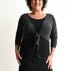 Ballet Wrap Top in Bamboo by KOBOMO