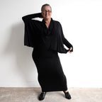 The Glider Poncho Tee by KOBOMO Bamboo - Cropped Length