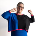 Bamboo Layering Crop Top - Block Colour