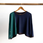 Bamboo Layering Crop Top - Block Colour