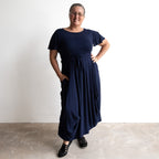 Bamboo Layering Maxi Dress by KOBOMO