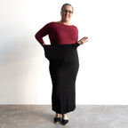 Bamboo Maxi Skirt by KOBOMO