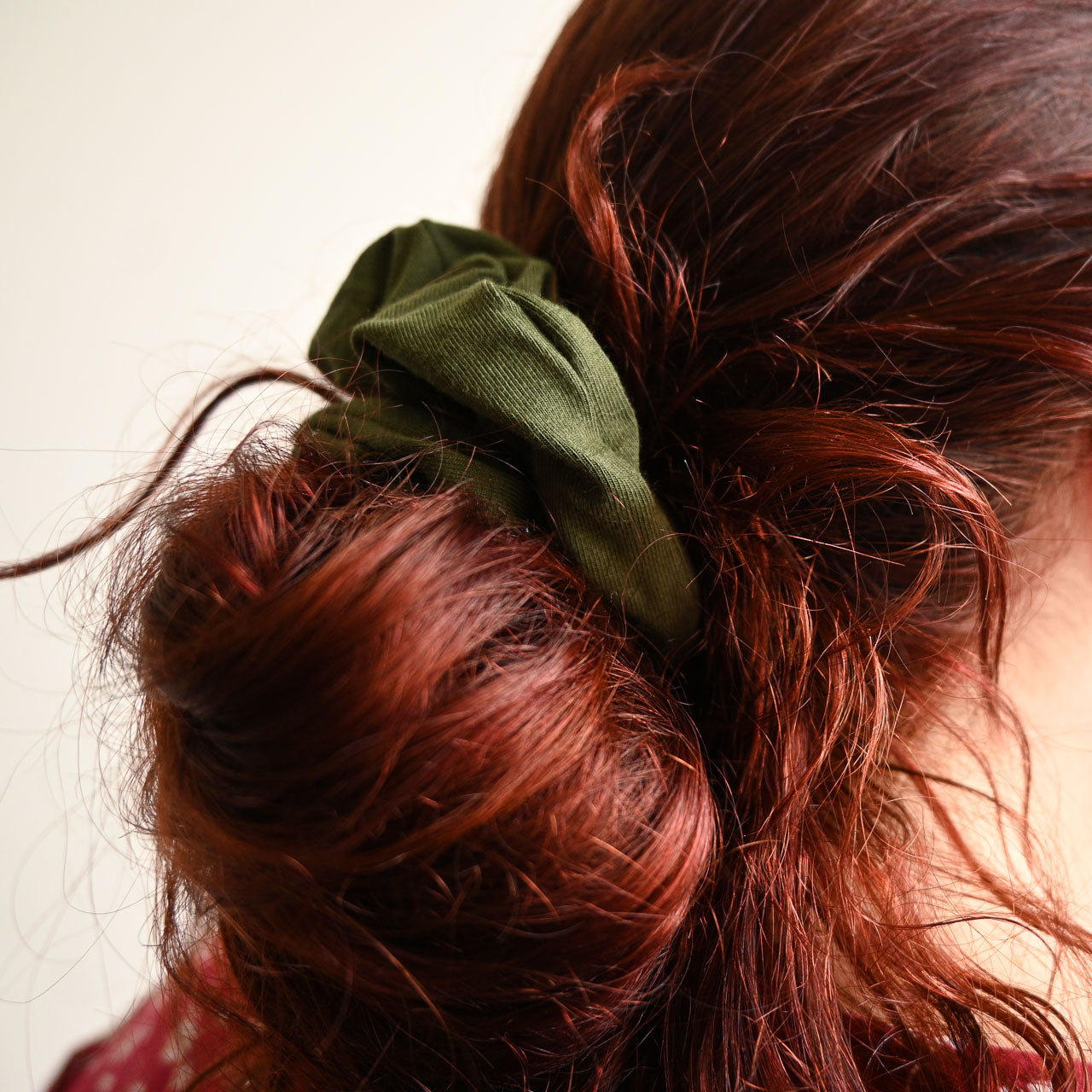 Bamboo Hair Scrunchie by KOBOMO
