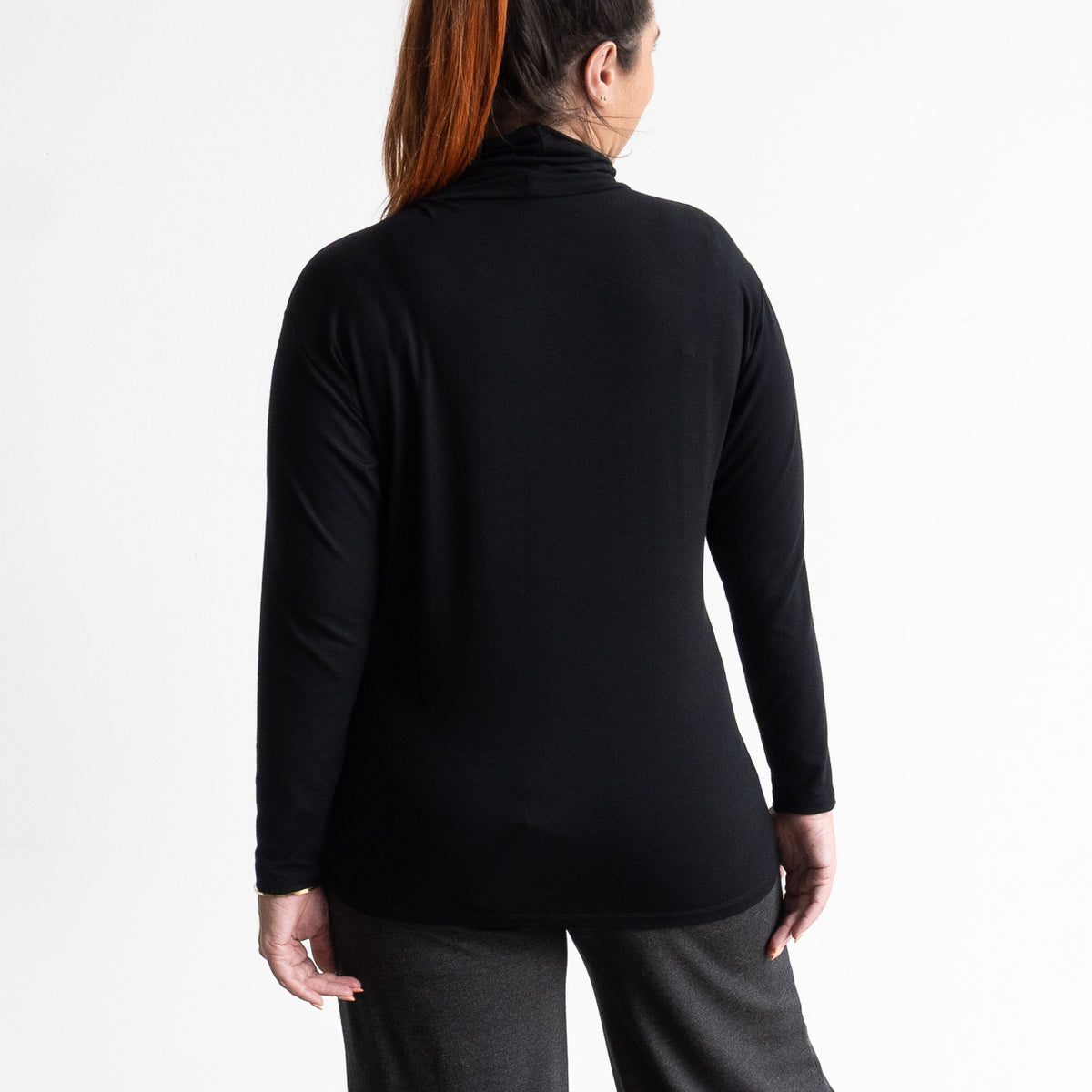 Bamboo Skivvy Long Sleeve Winter T-shirt - KOBOMO